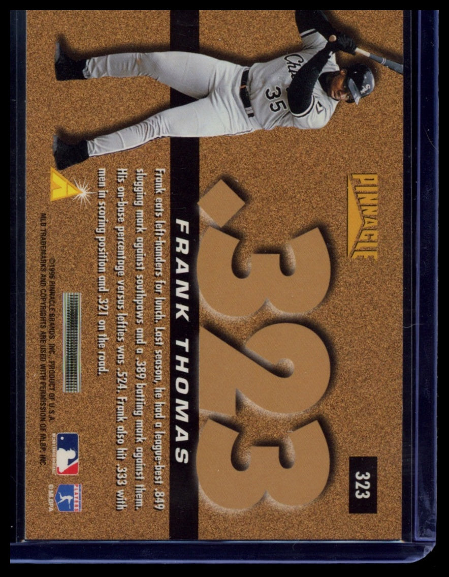 1996 Pinnacle #323 Frank Thomas