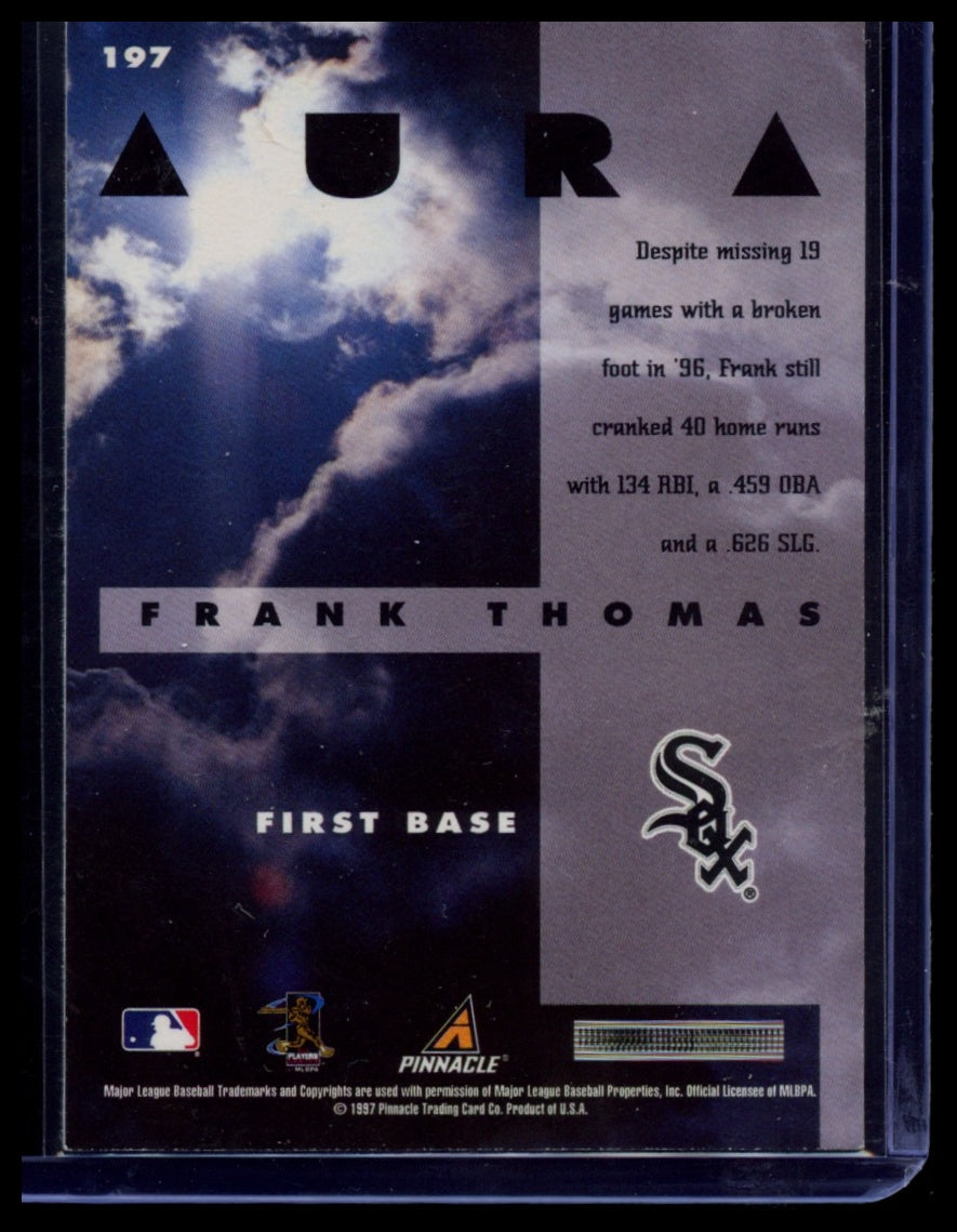 1997 New Pinnacle #197 Frank Thomas