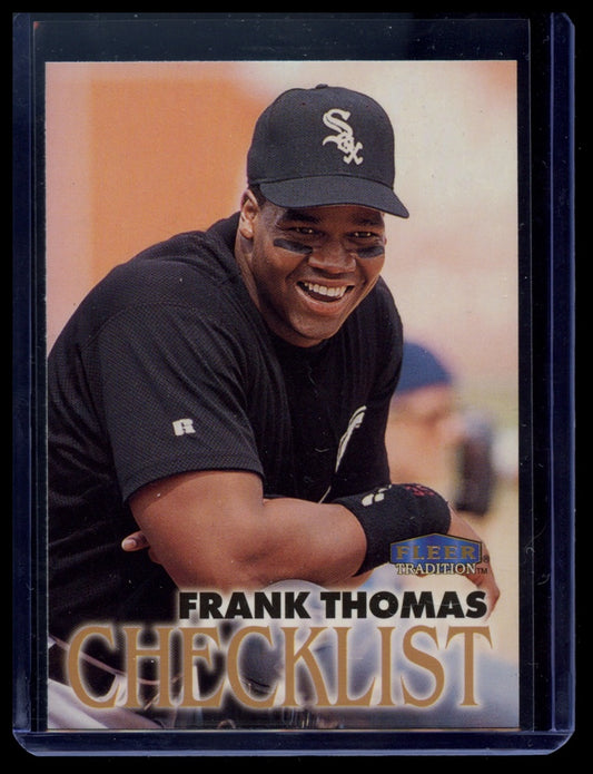 1998 Fleer Tradition #575 Frank Thomas