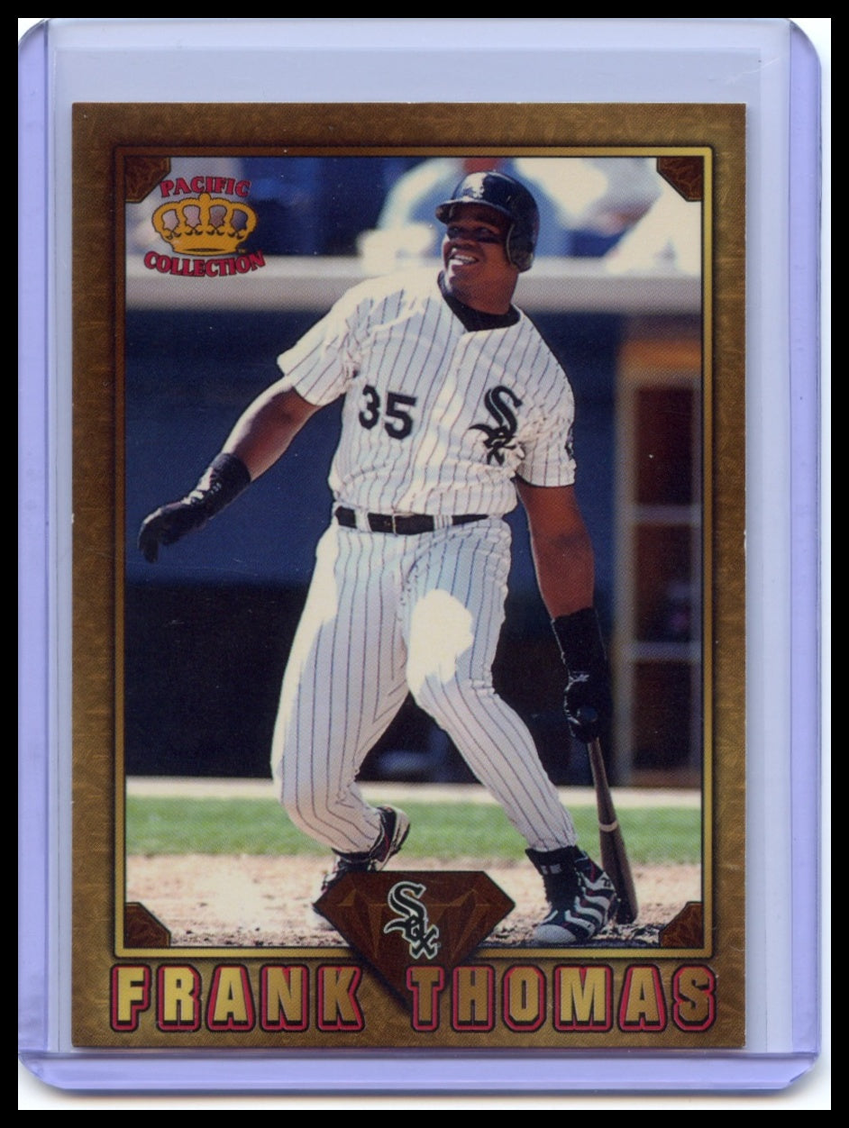 1997 Pacific Prism Invincible #GD-32 Frank Thomas Gems of the Diamond