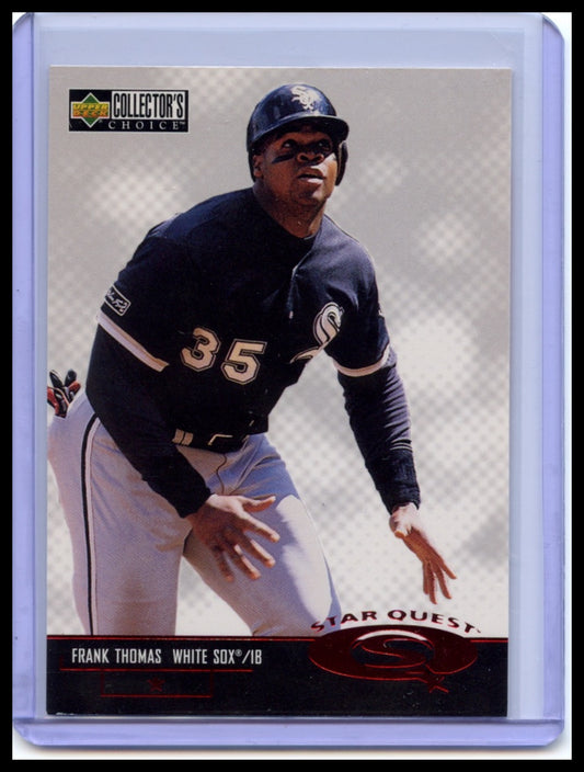 1998 Collector's Choice #SQ41 Frank Thomas StarQuest