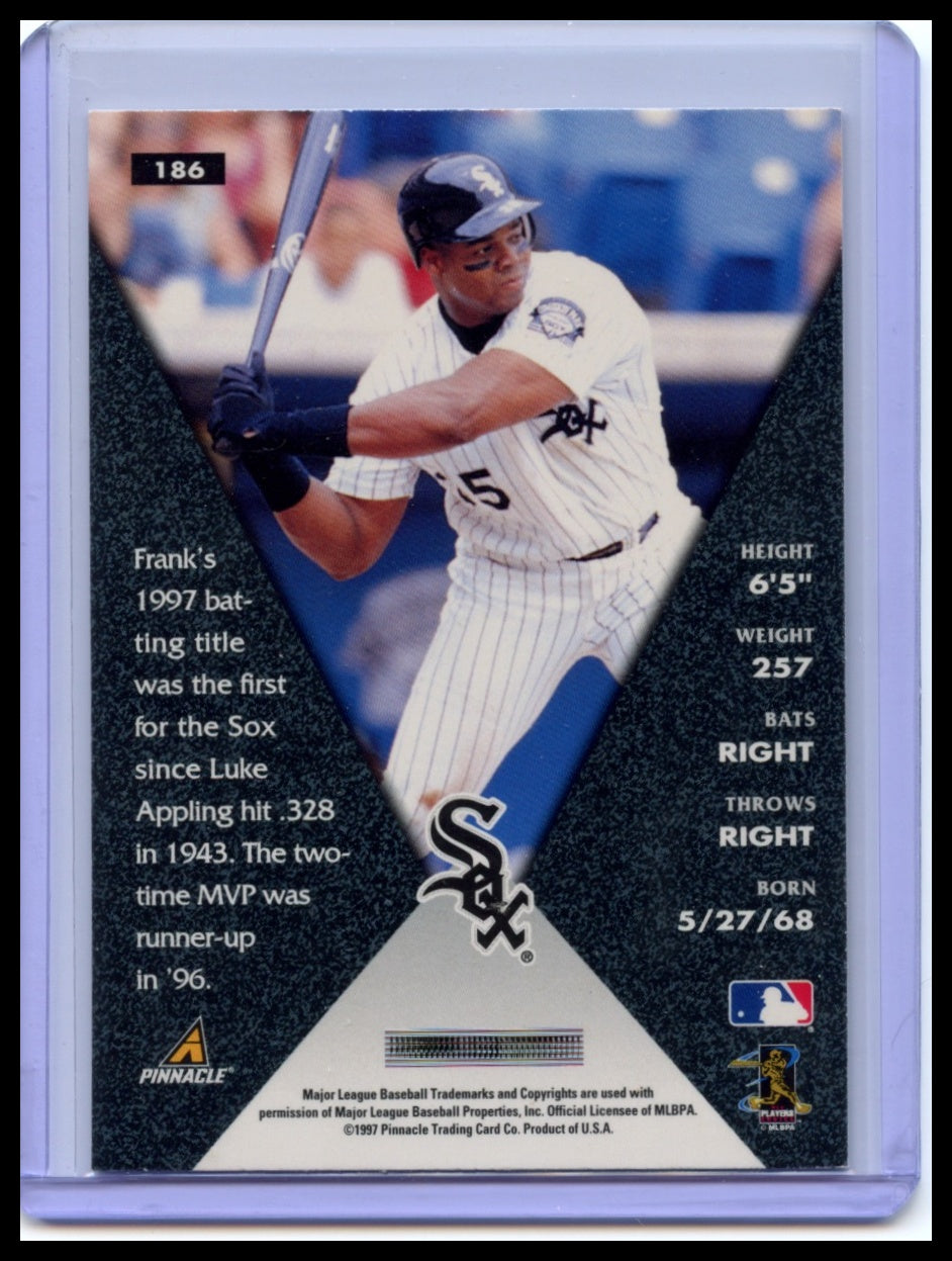 1998 Pinnacle #186 Frank Thomas