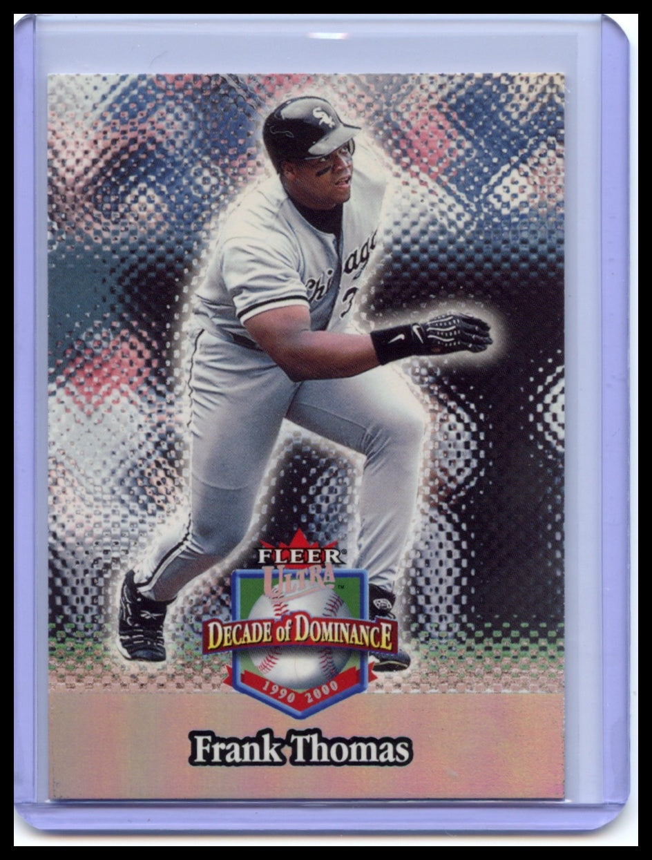 2001 Ultra #8DD Frank Thomas Decade of Dominance