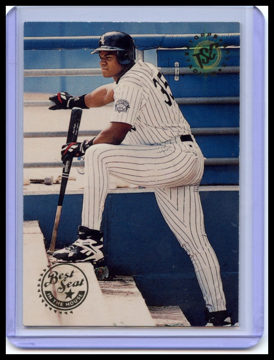 1995 Stadium Club #318 Frank Thomas