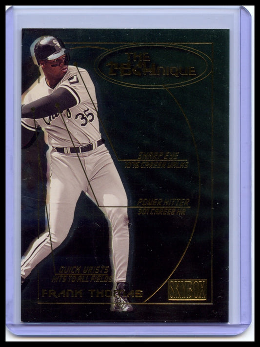 2000 SkyBox #13T Frank Thomas Technique