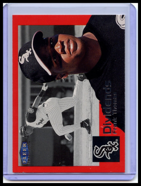 2000 Fleer Tradition #6 D Frank Thomas Dividends