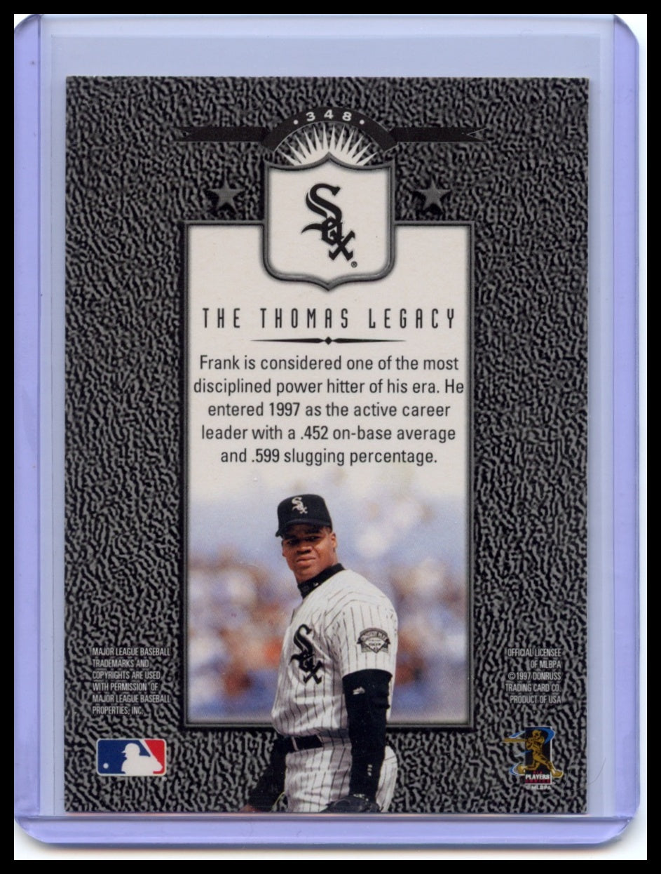 1997 Leaf #348 Frank Thomas