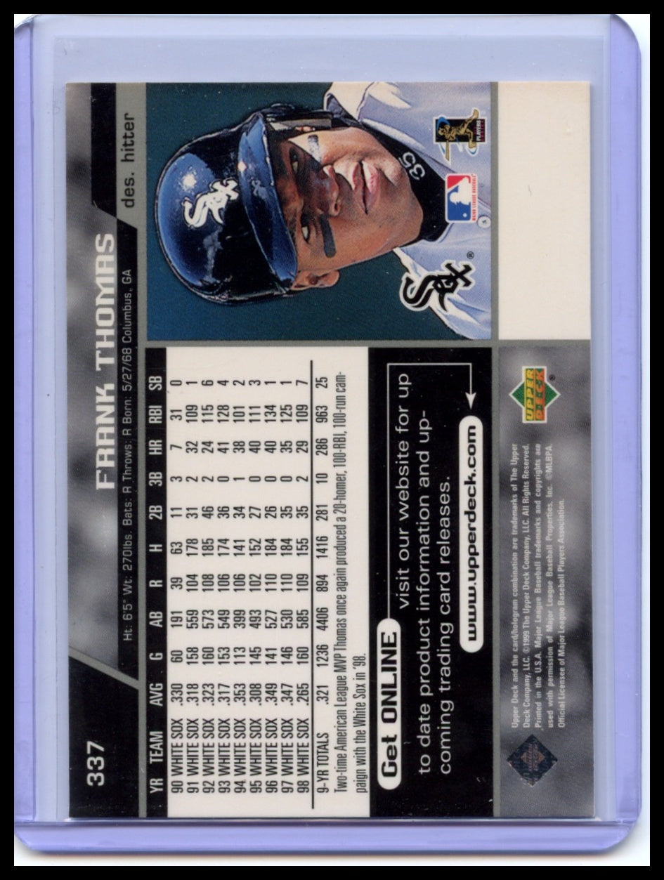 1999 Upper Deck #337 Frank Thomas