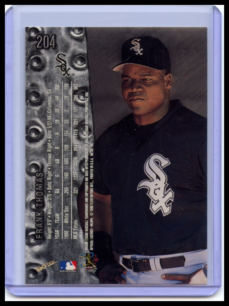 1999 Metal Universe #204 Frank Thomas