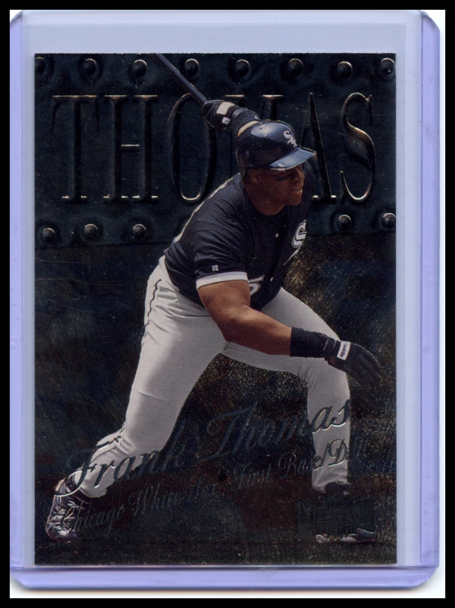 1999 Metal Universe #204 Frank Thomas