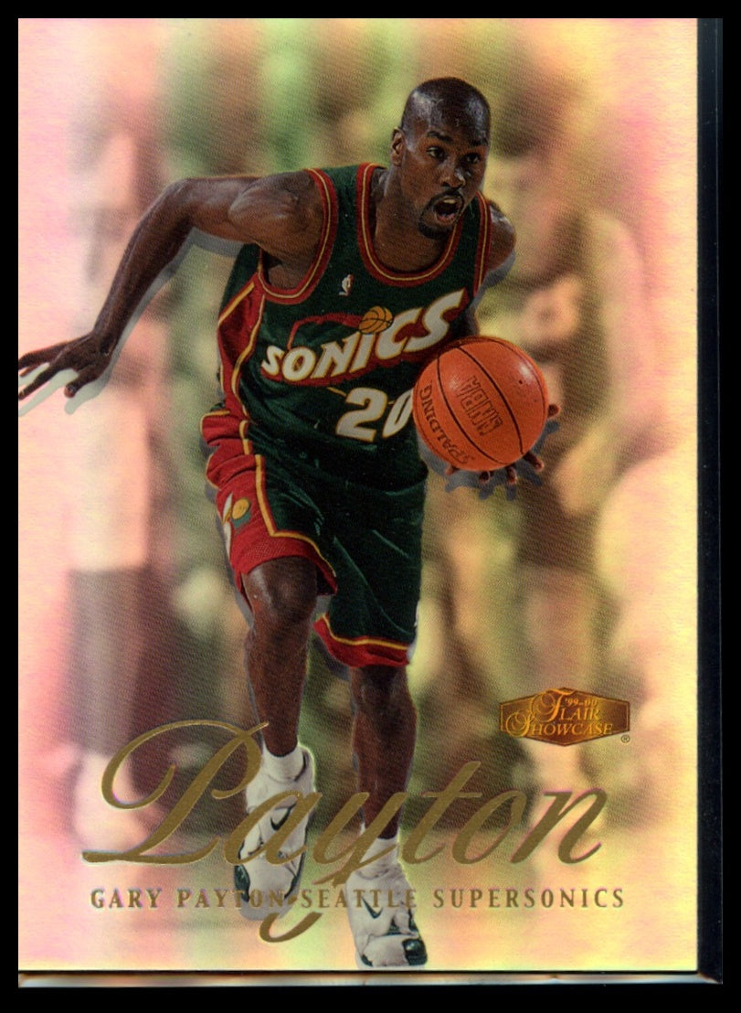 1999-00 Flair Showcase #87 Gary Payton