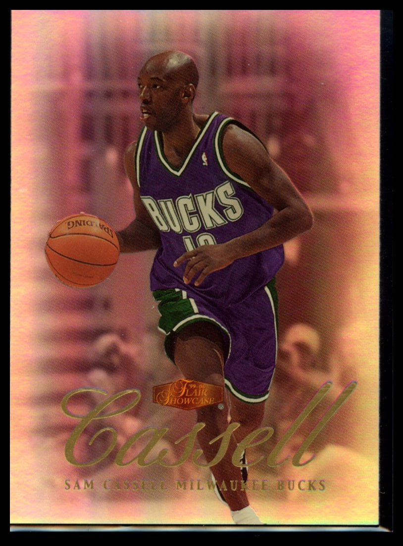 1999-00 Flair Showcase #43 Sam Cassell