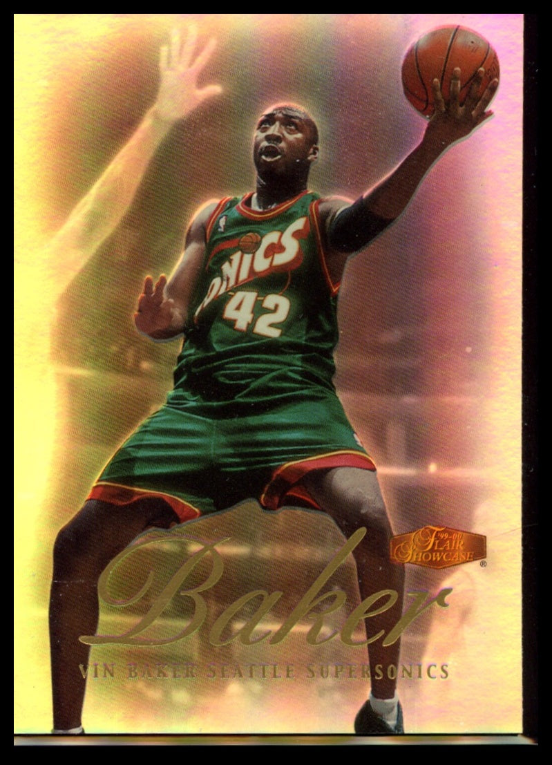 1999-00 Flair Showcase #20 Vin Baker