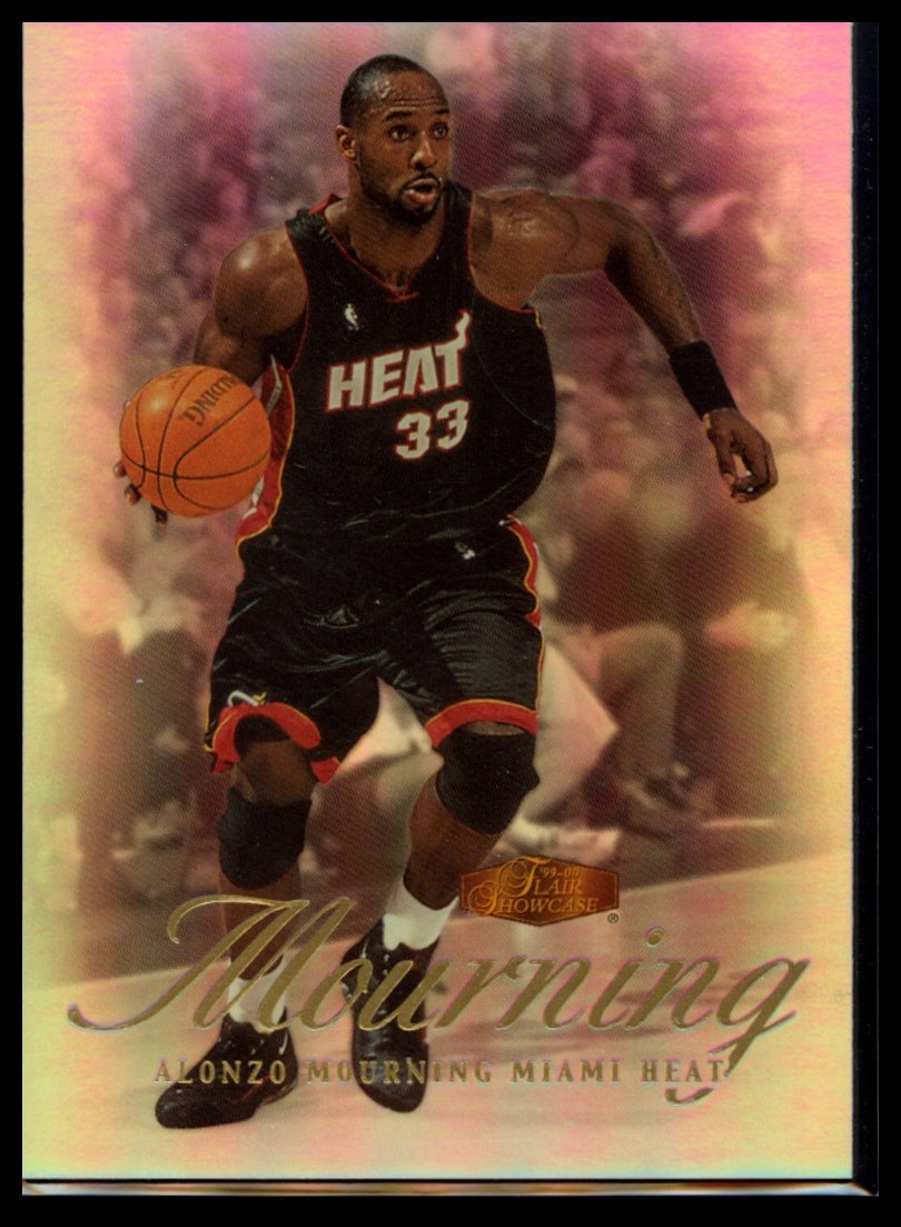 1999-00 Flair Showcase #13 Alonzo Mourning