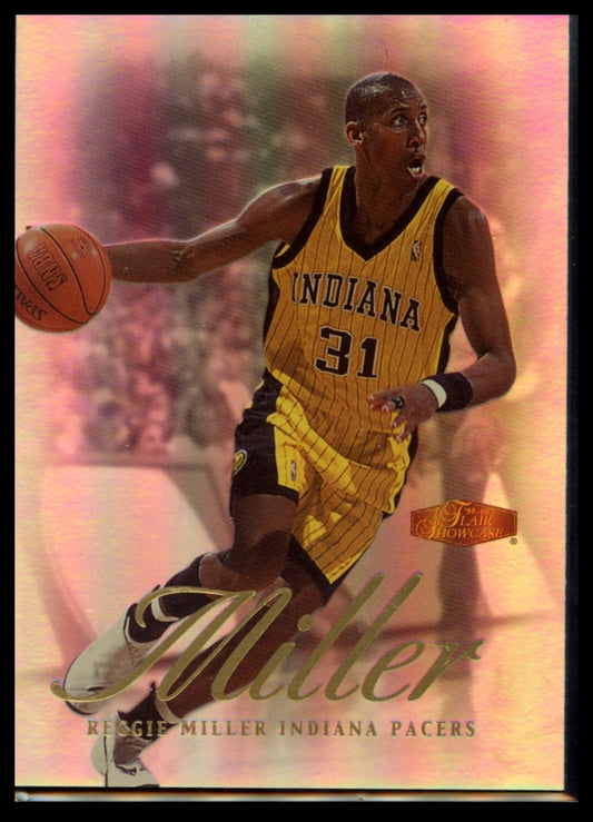 1999-00 Flair Showcase #64 Reggie Miller