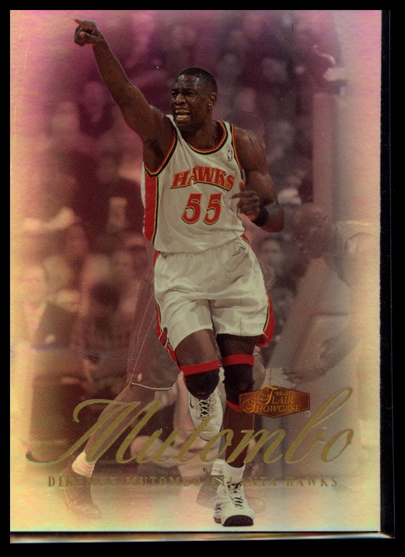 1999-00 Flair Showcase #93 Dikembe Mutombo