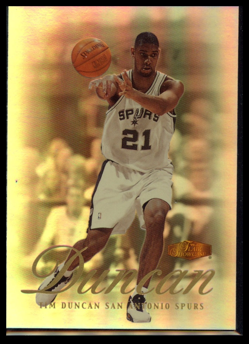 1999-00 Flair Showcase #72 Tim Duncan