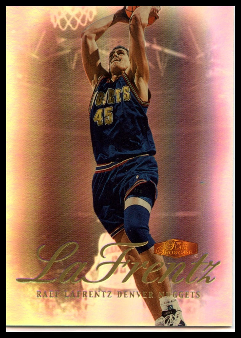 1999-00 Flair Showcase #99 Raef LaFrentz