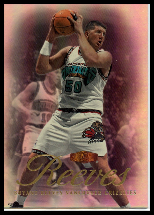 1999-00 Flair Showcase #92 Bryant Reeves