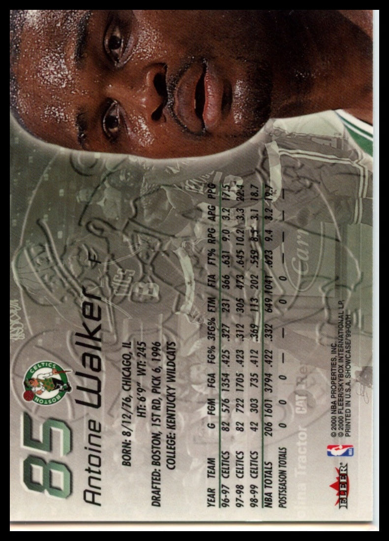 1999-00 Flair Showcase #85 Antoine Walker