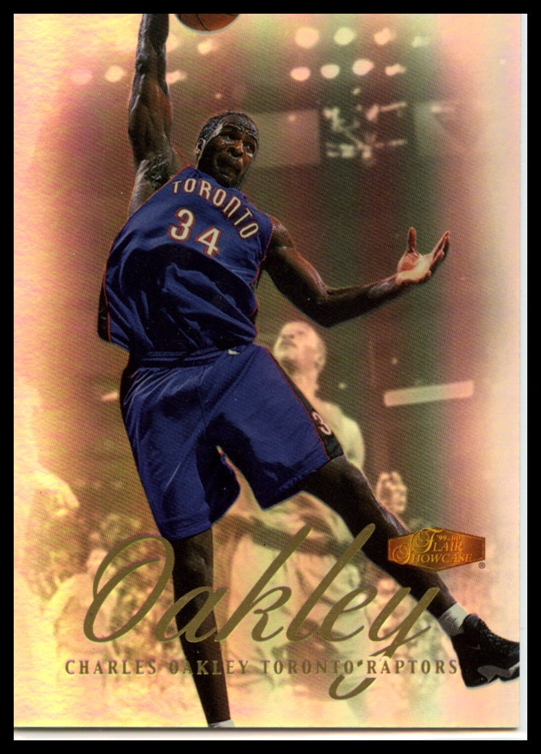 1999-00 Flair Showcase #91 Charles Oakley