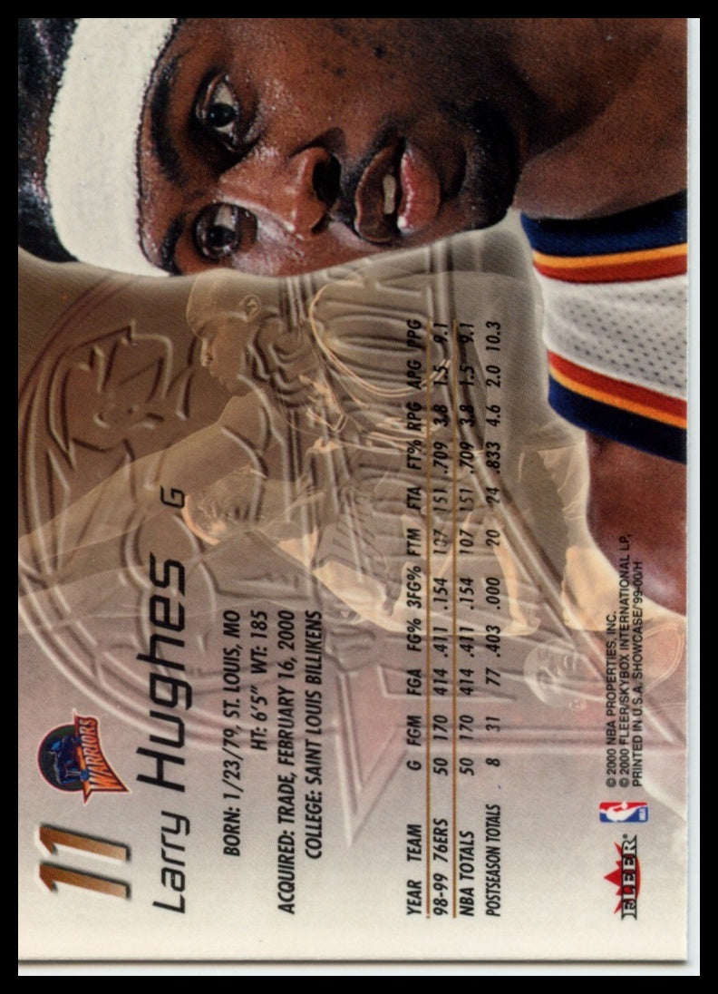 1999-00 Flair Showcase #11 Larry Hughes