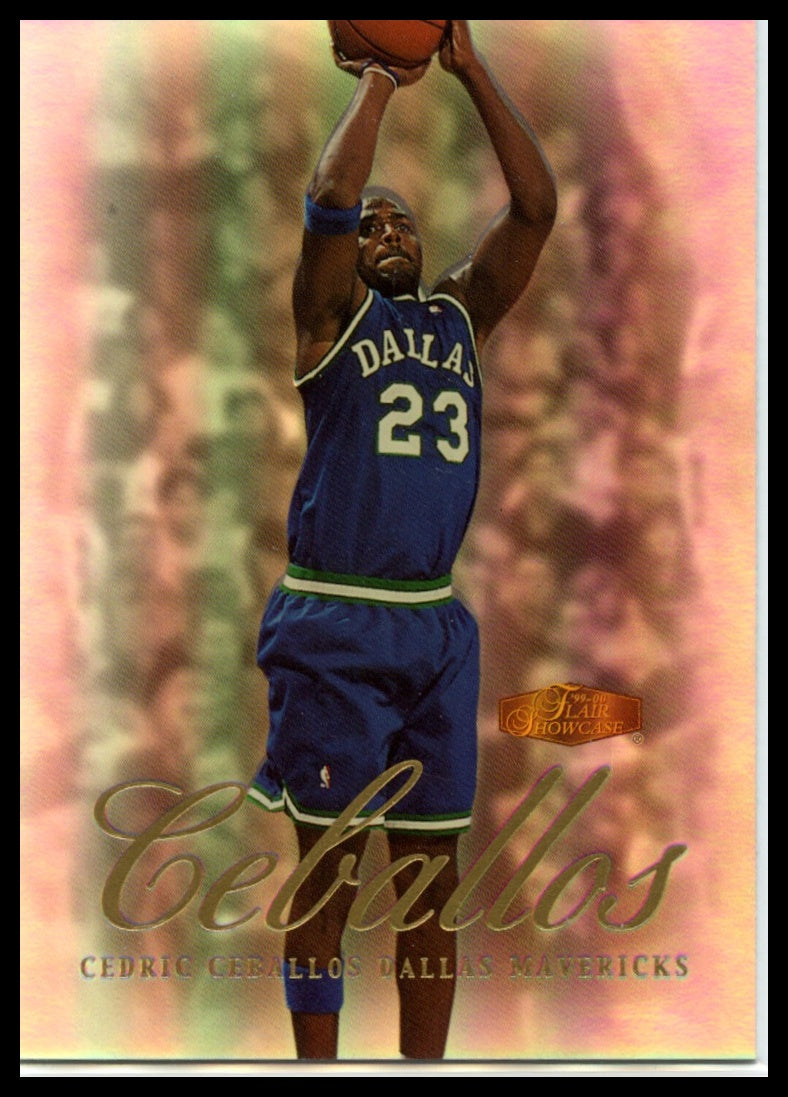 1999-00 Flair Showcase #36 Cedric Ceballos