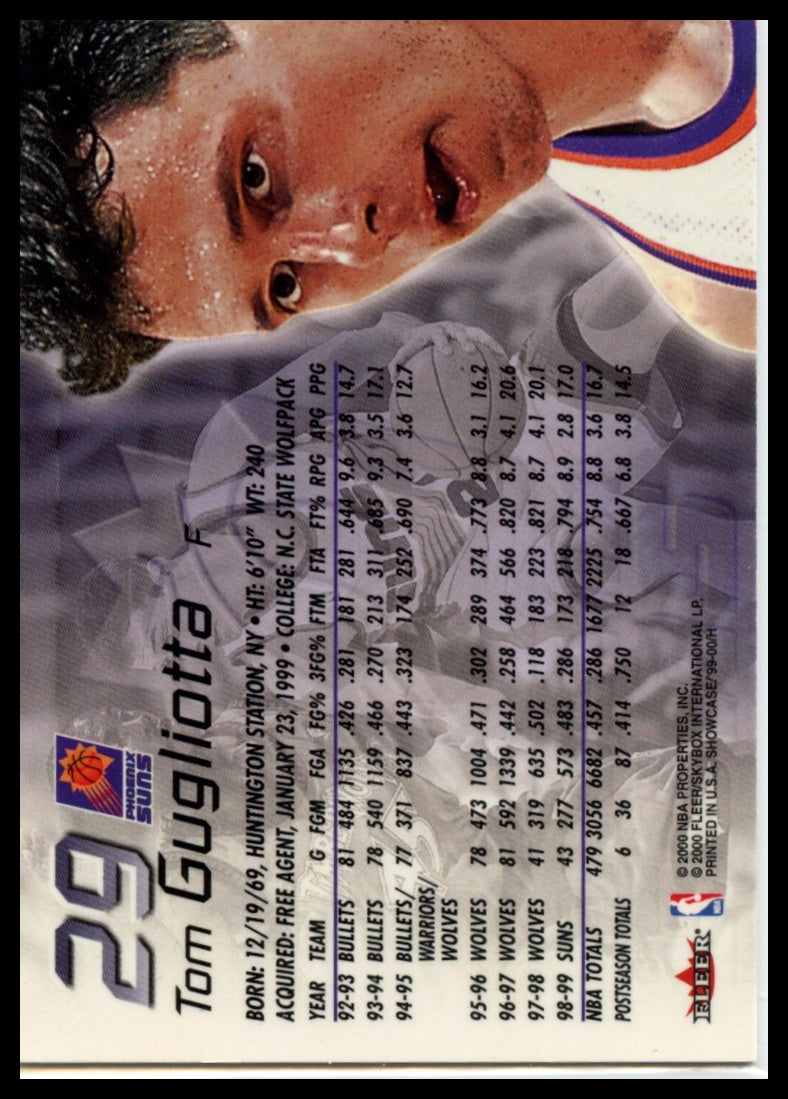 1999-00 Flair Showcase #29 Tom Gugliotta