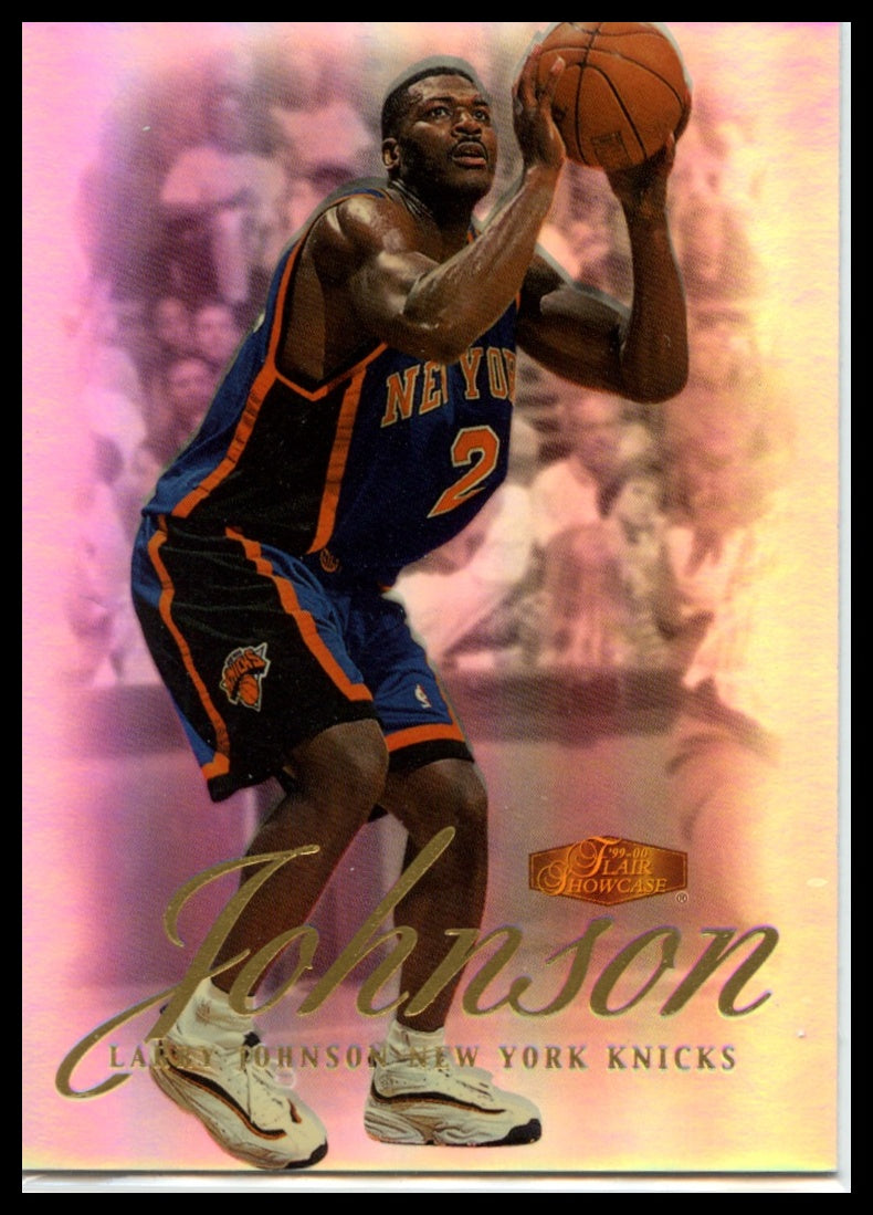 1999-00 Flair Showcase #21 Larry Johnson