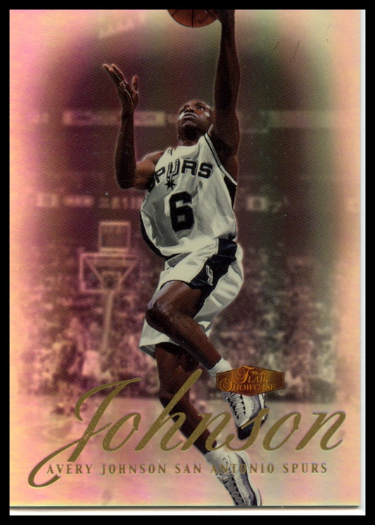 1999-00 Flair Showcase #8 Avery Johnson