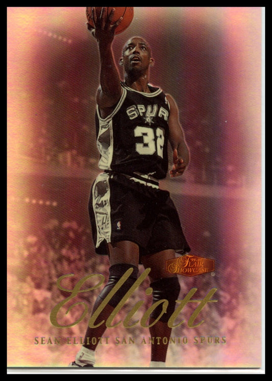 1999-00 Flair Showcase #6 Sean Elliott