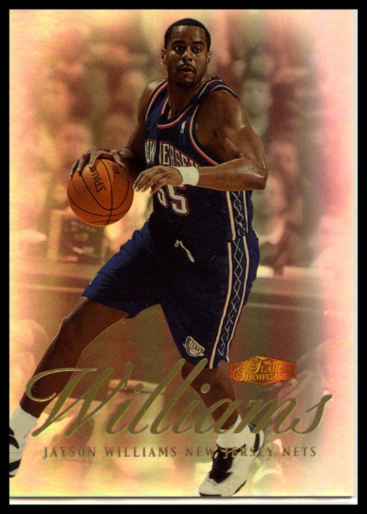 1999-00 Flair Showcase #23 Jayson Williams