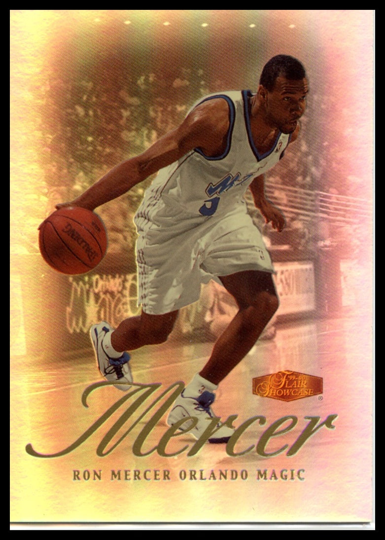 1999-00 Flair Showcase #71 Ron Mercer