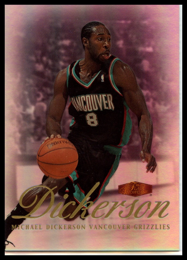 1999-00 Flair Showcase #60 Michael Dickerson