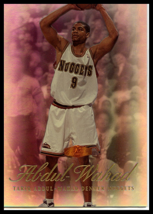 1999-00 Flair Showcase #84 Tariq Abdul-Wahad