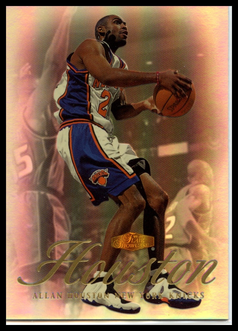 1999-00 Flair Showcase #82 Allan Houston