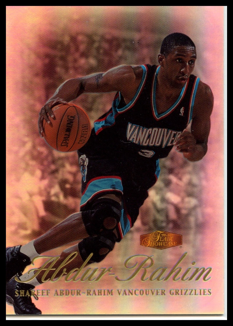 1999-00 Flair Showcase #66 Shareef Abdur-Rahim