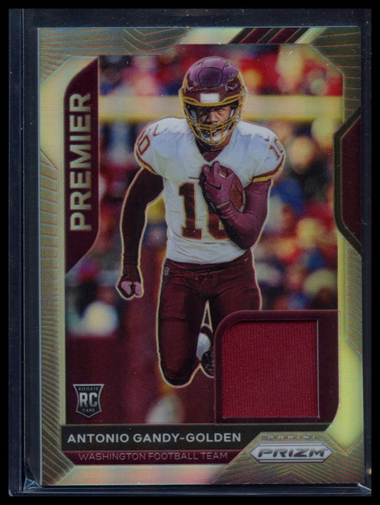 2020 Panini Prizm #25 Antonio Gandy-Golden Premier Jerseys