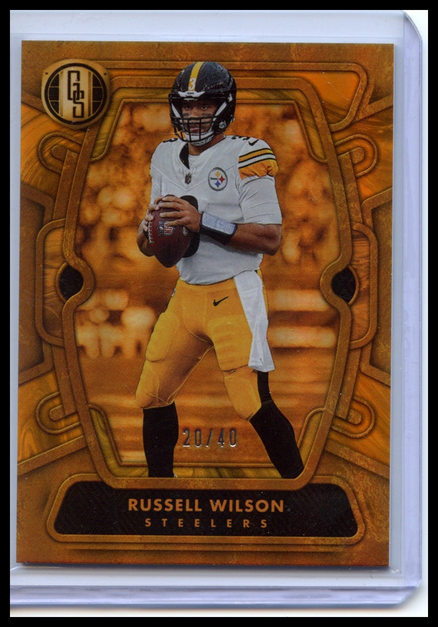 2024 Panini Gold Standard #82 Russell Wilson Citrine #/40